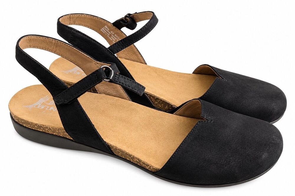 Dansko Women’s Rowan Mary Jane Black Ankle Strap Sandals Shoes Size 42 US 11